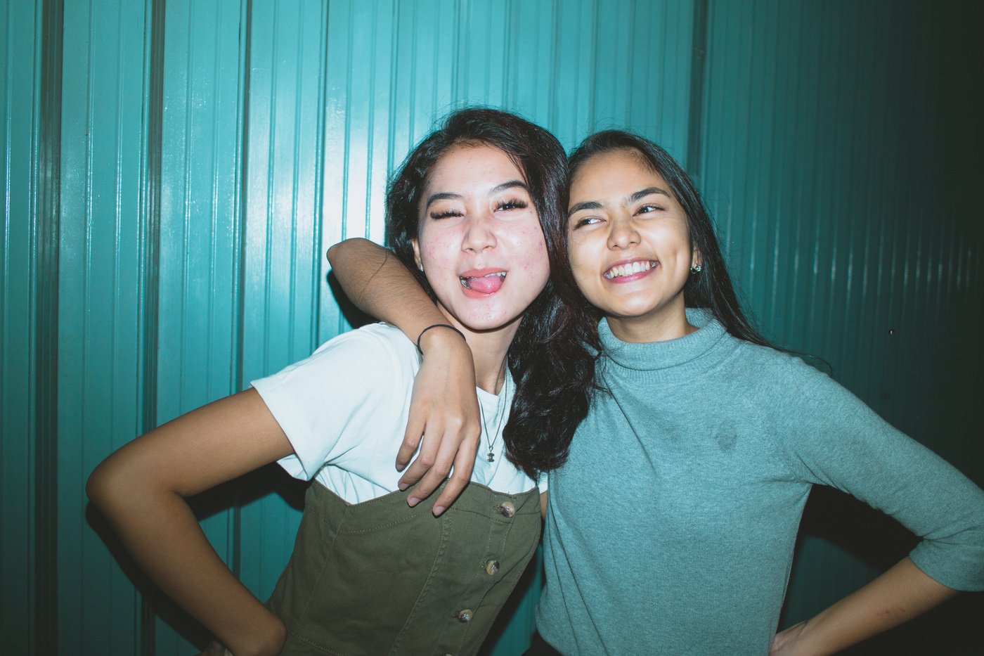 Girls Posing for the Camera